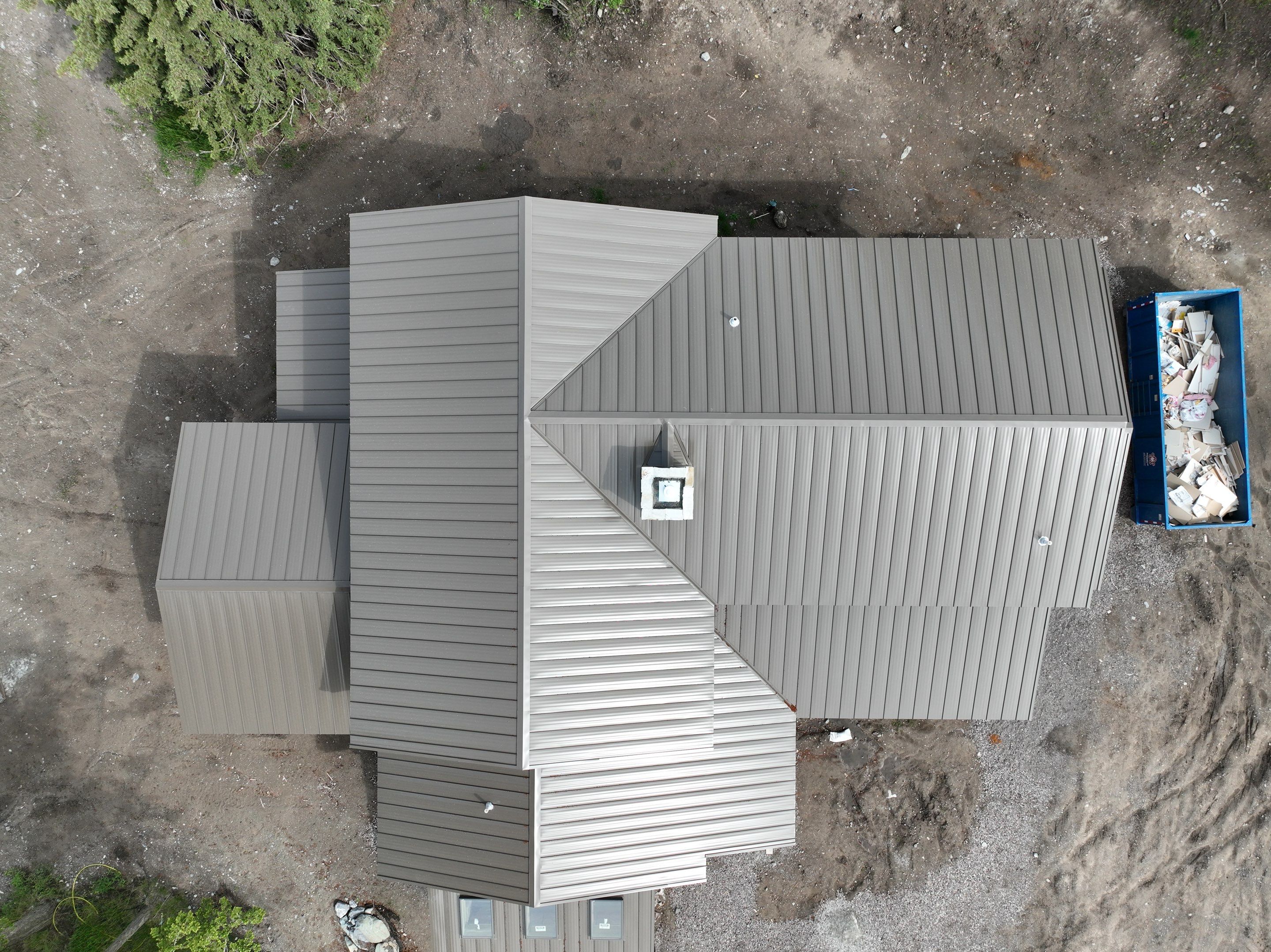 Glacier Steel - Weathered Copper (16") by Montana Roofing Solutions