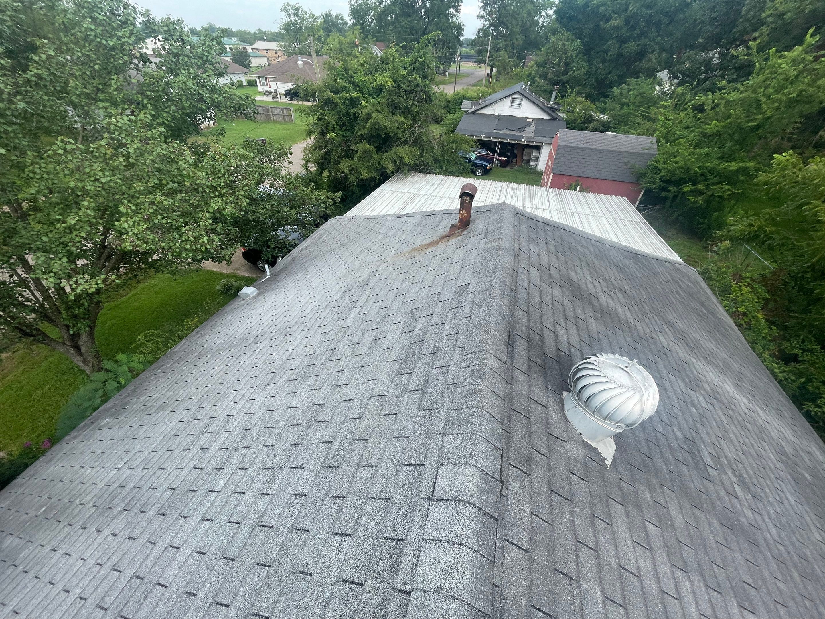 Residential Shingle Reroof using Malarkey Vista by Hostetler Roofing