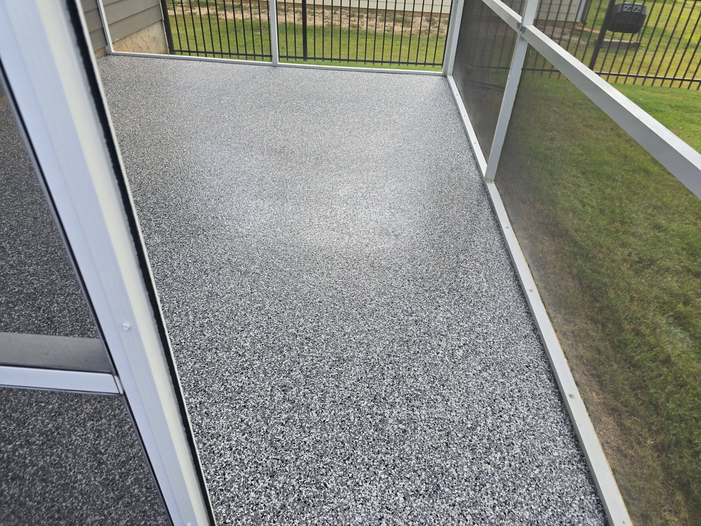 Back Patio Using Wombat by Elite Floor Solutions