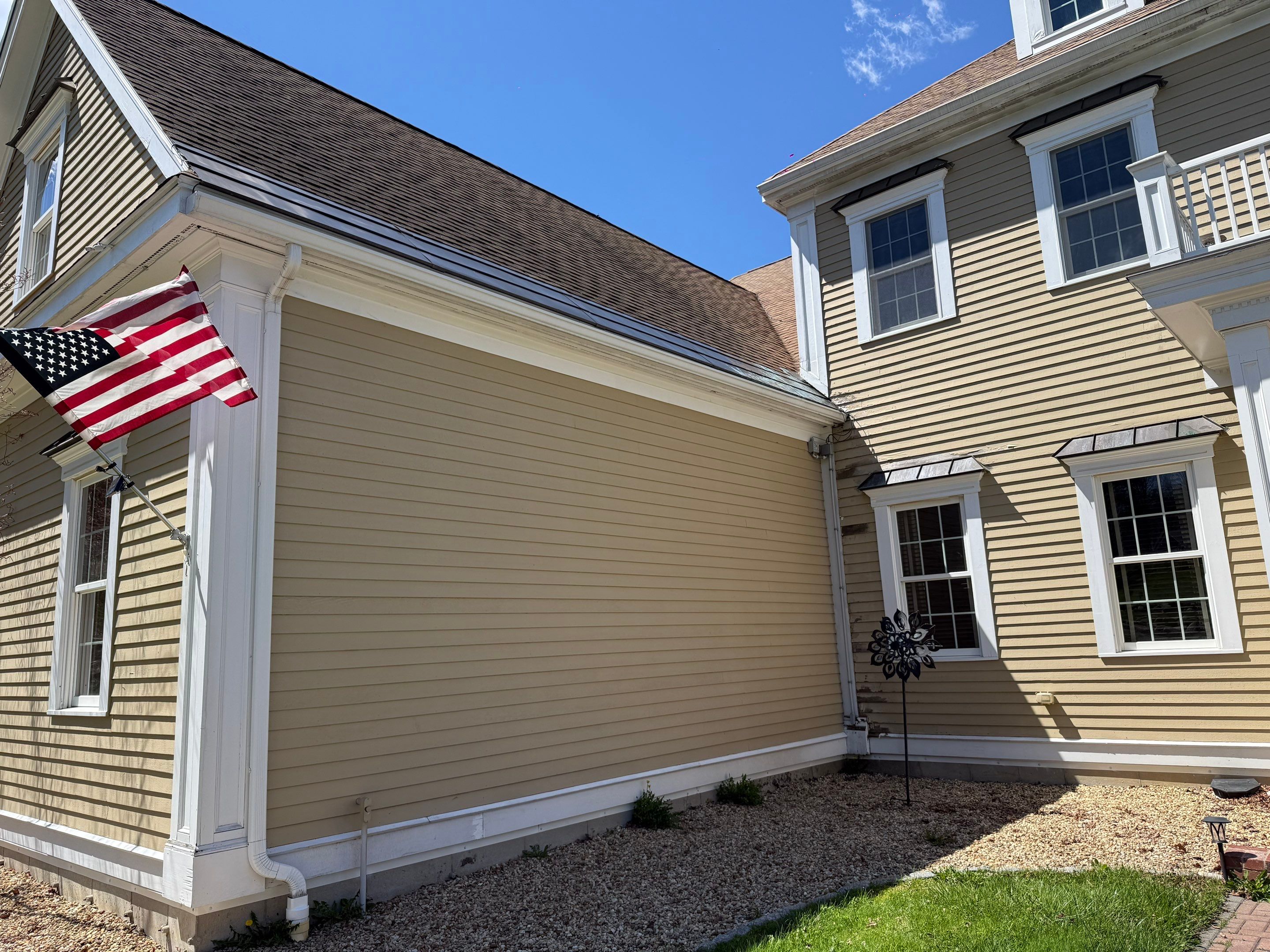 Ice Dam Remediation + EPDM Waterproofing + PVC Trim Restoration by Mighty Dog Roofing of Greater Middlesex County
