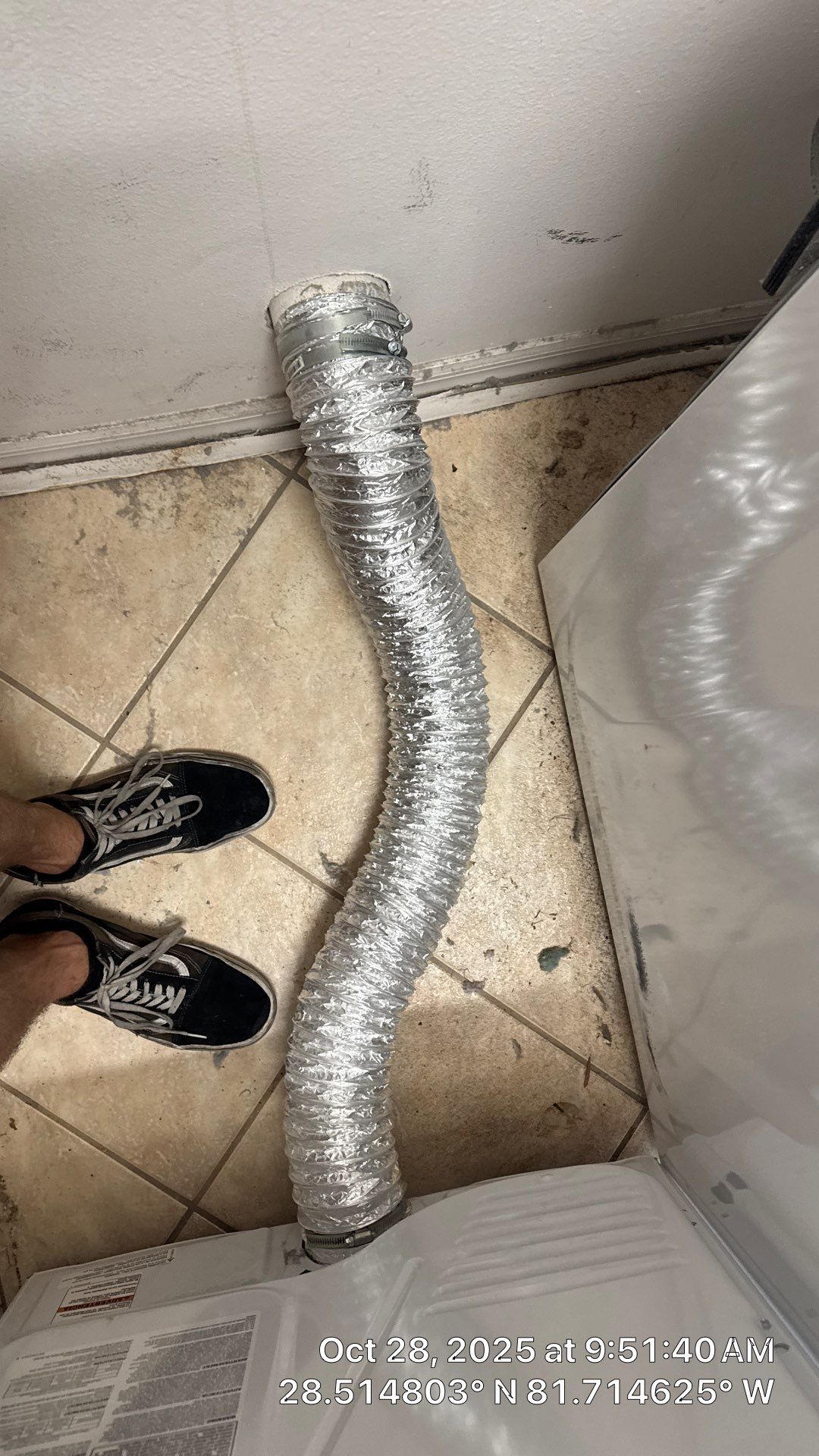 Dryer Vent Cleaning and Dryer Vent Repair in Clermont by Hygienic Air, Inc