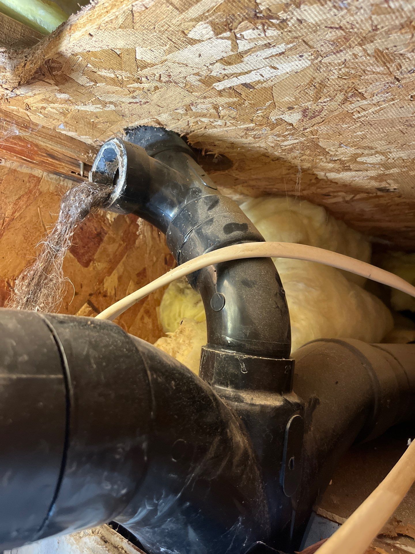 Installation of New Black Pipes and Shower Valve Repair by Us Plumbing