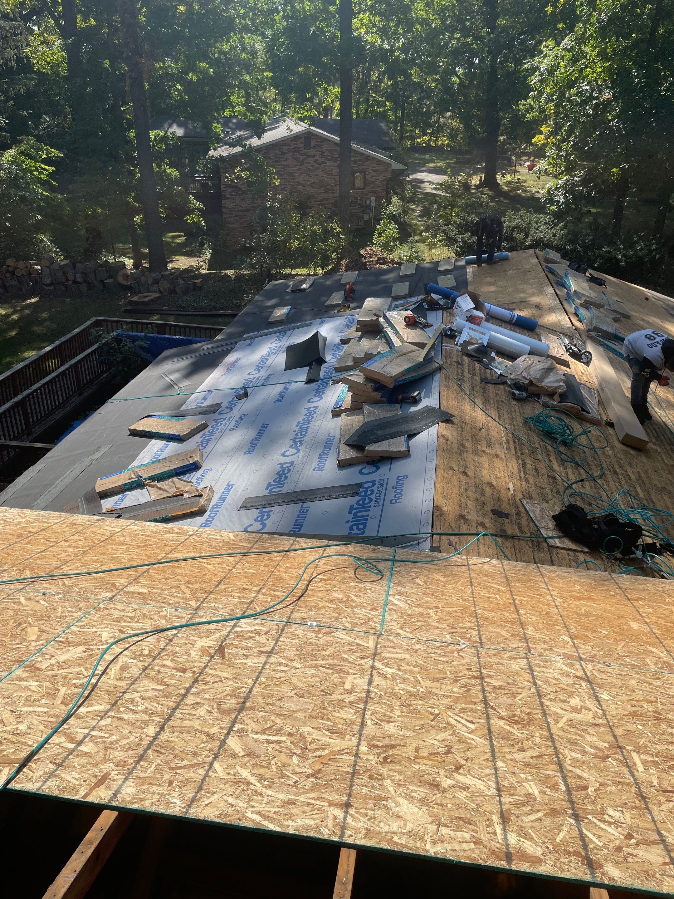 Roof Replacement using CertainTeed Landmark by 180 Contractors
