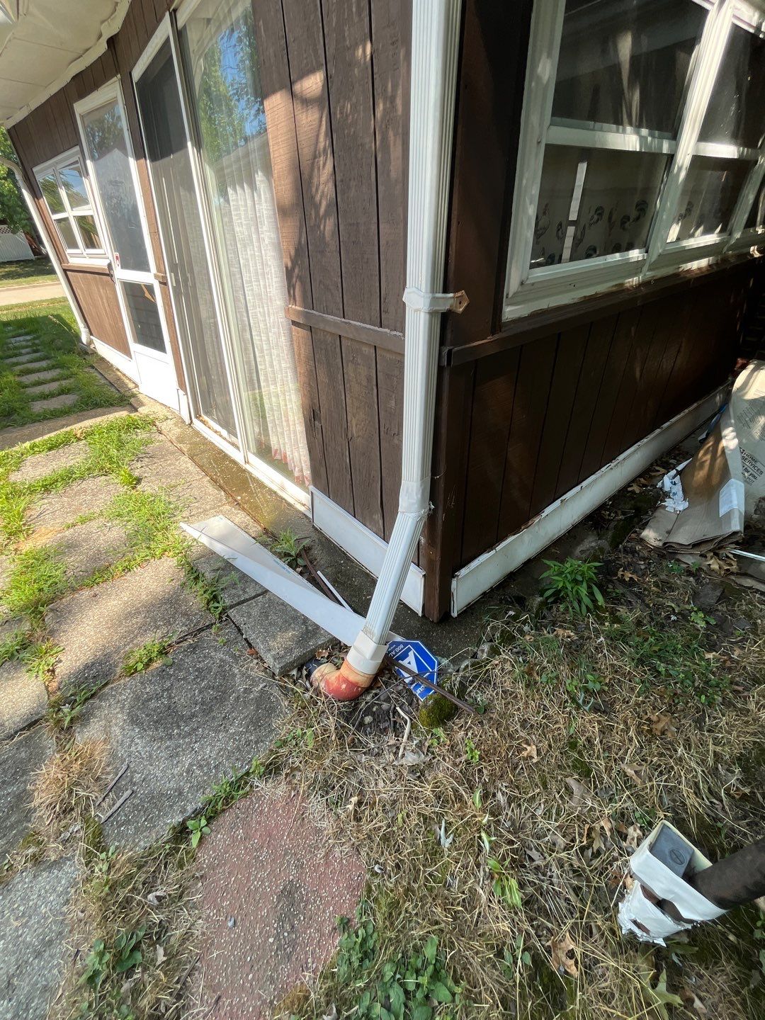 Tree Destroyed Patio Room by Absolute Roofing and Construction