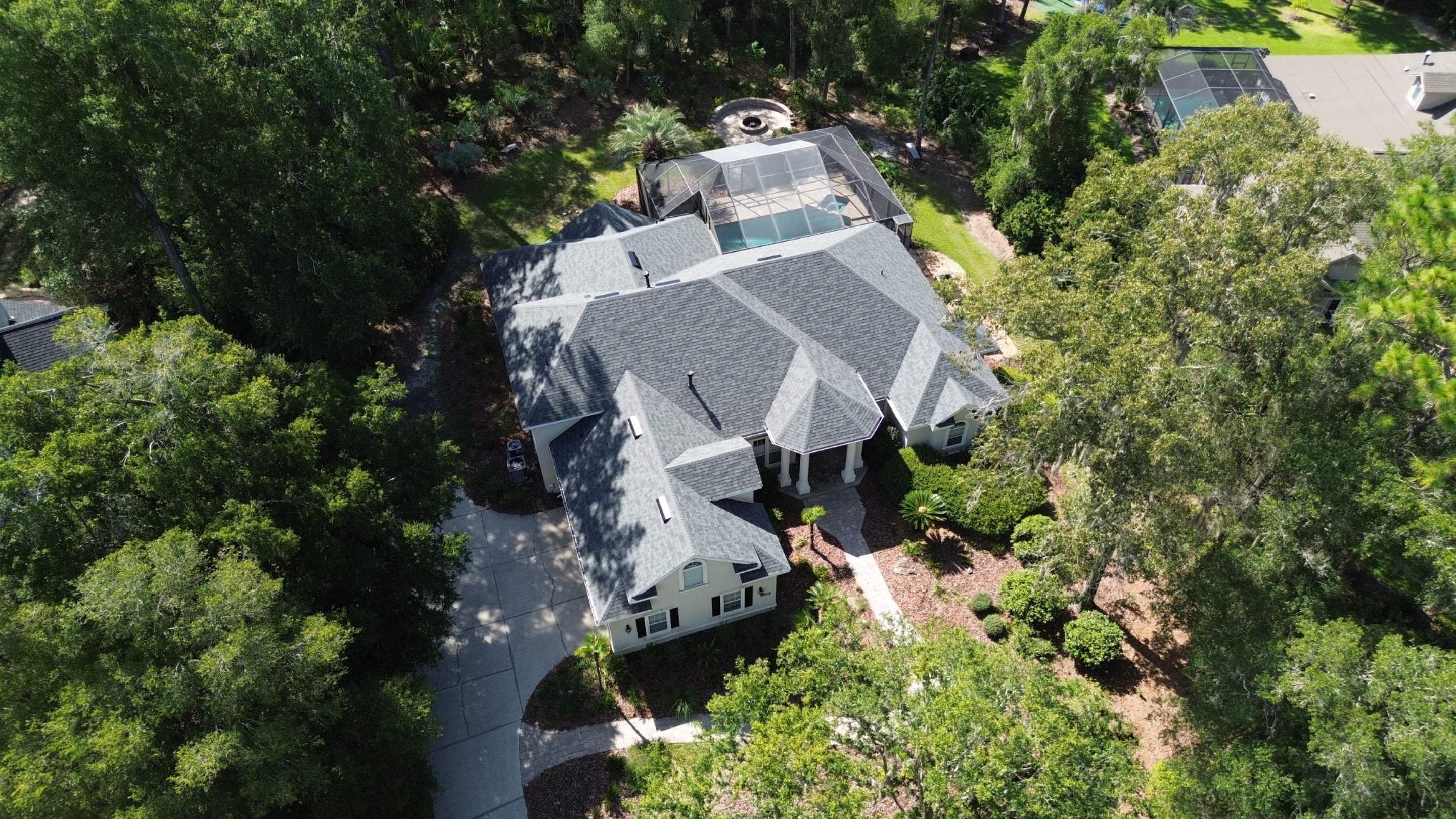 Large Gainesville Reroof Done in One Day by Brehm Roofing