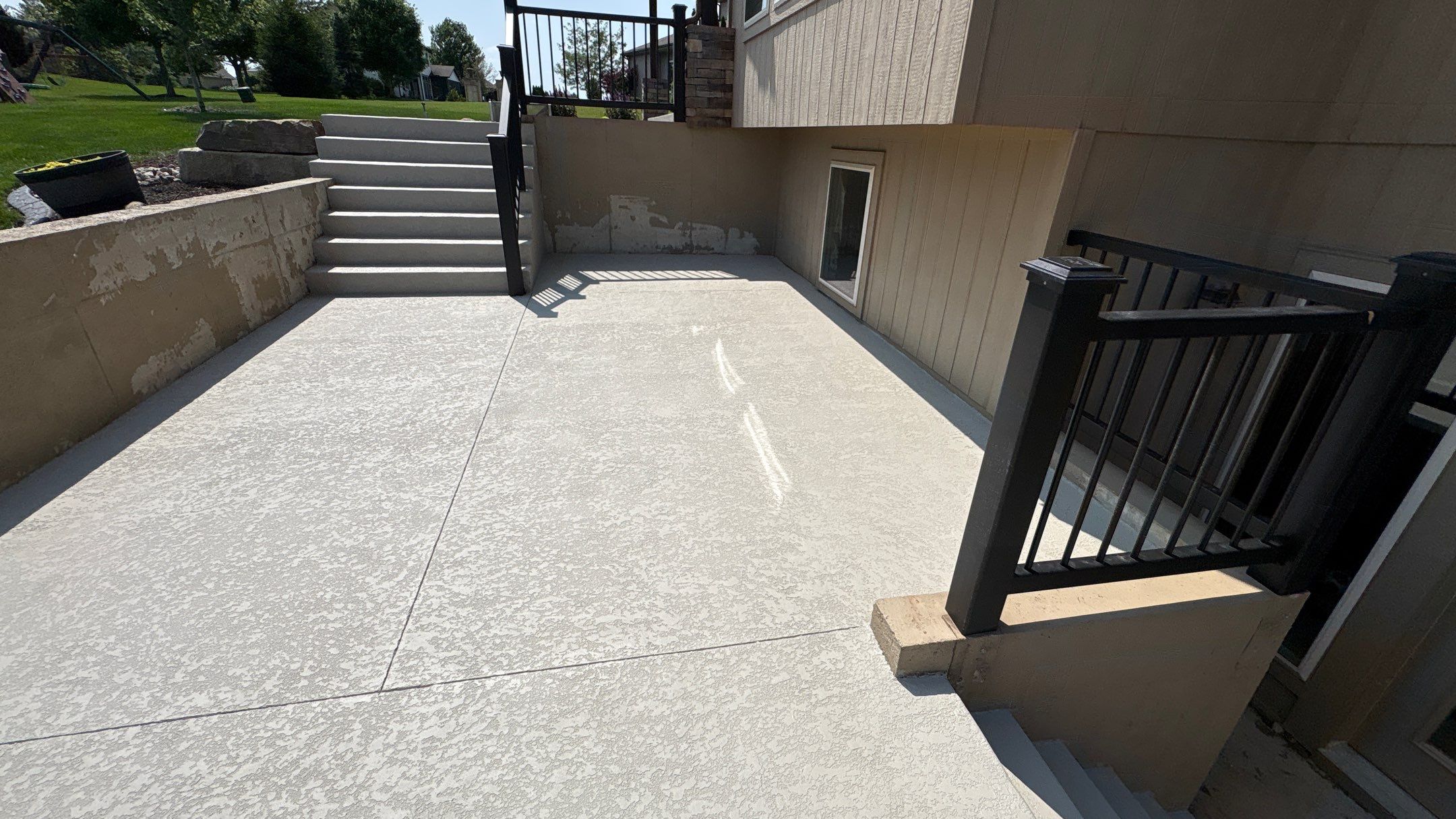 Stamped Concrete Resurface - Lee's Summit, MO by Big Red Decorative Concrete, LLC