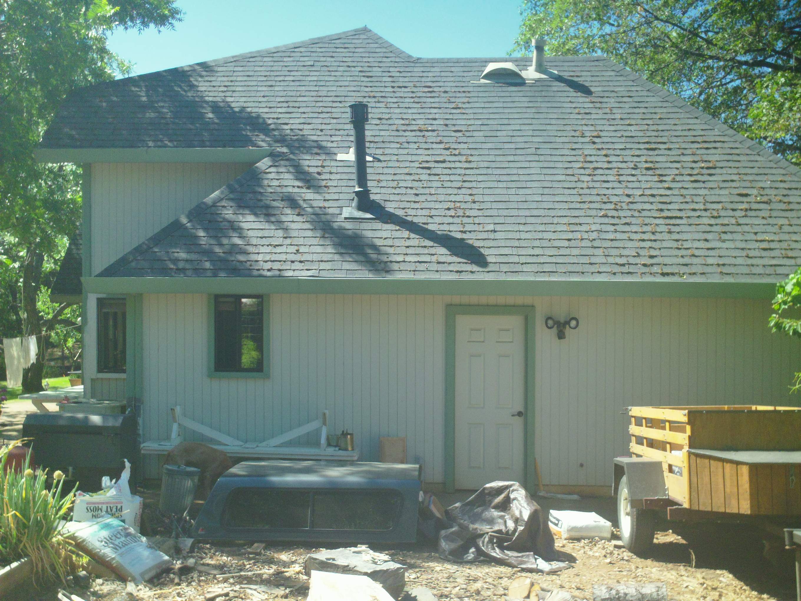 Gutter Installation using Englert LeafGuard Gutters by Byers Enterprises 