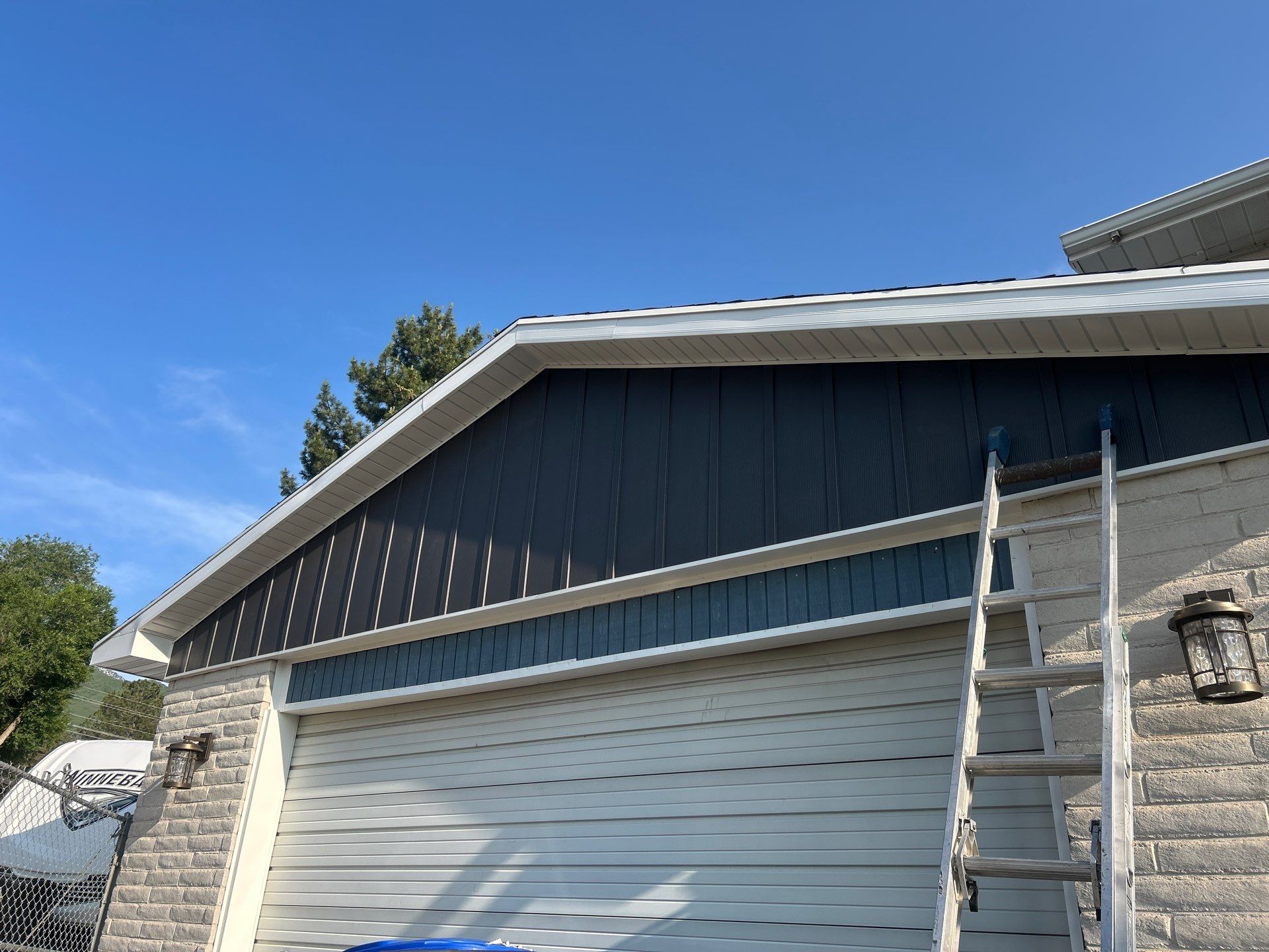 Project in Cottonwood Heights by Master Rain Gutters.
