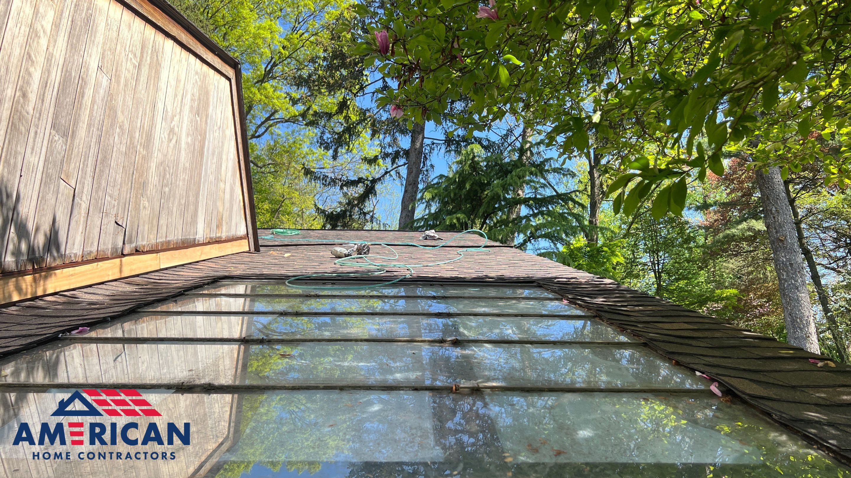 Roof Replacement w/ Skylights in Baltimore, MD (IKO Dynasty) by American Home Contractors