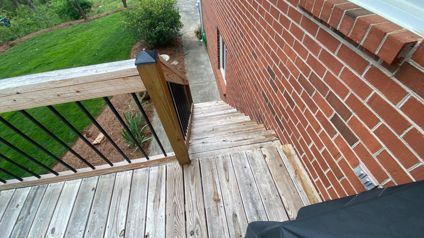 Weathered Deck using Wood Sealant by DuraSeal