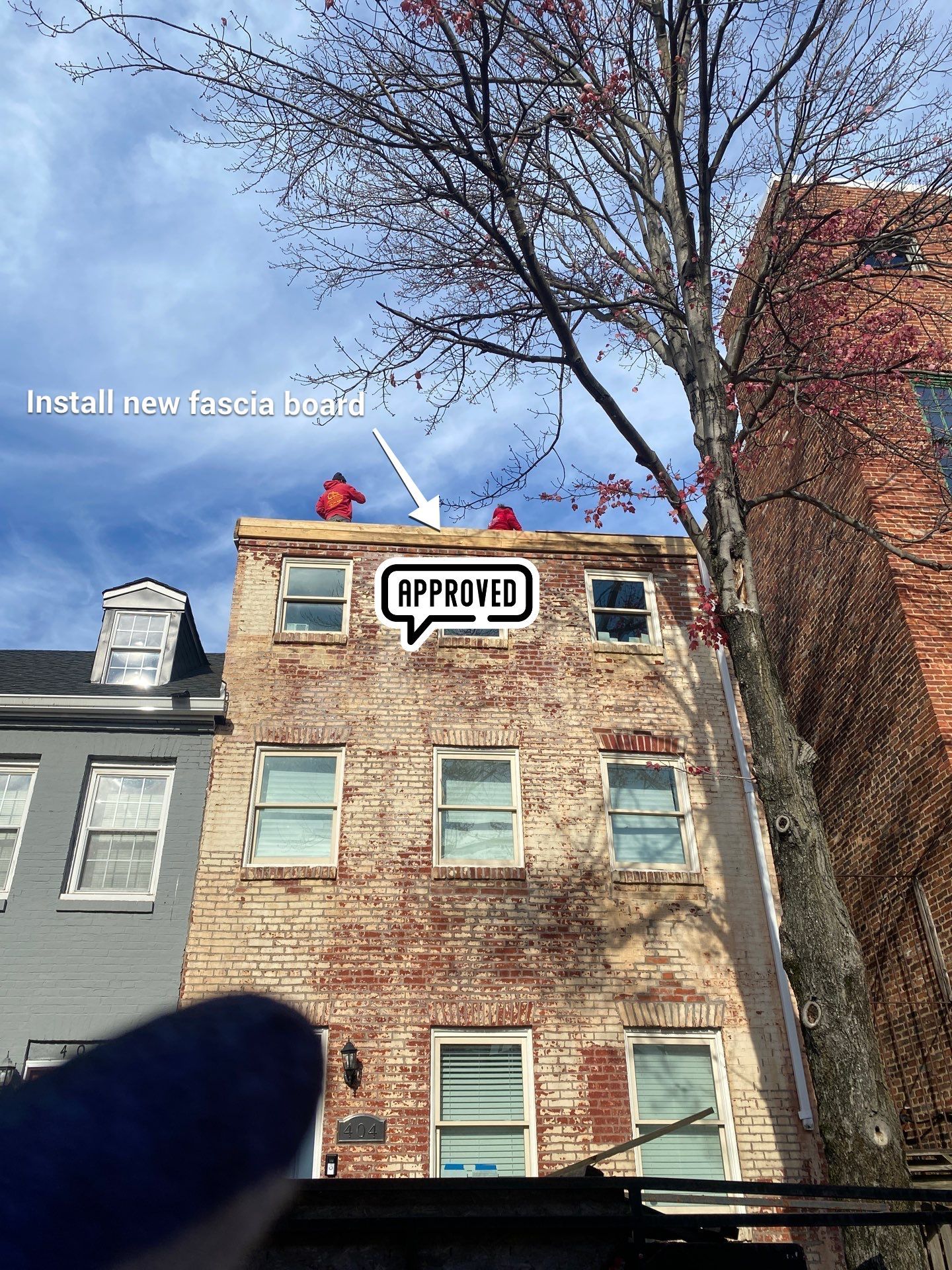 Residential Roofing Installation using Landmark Shingles by Alpha Design Services