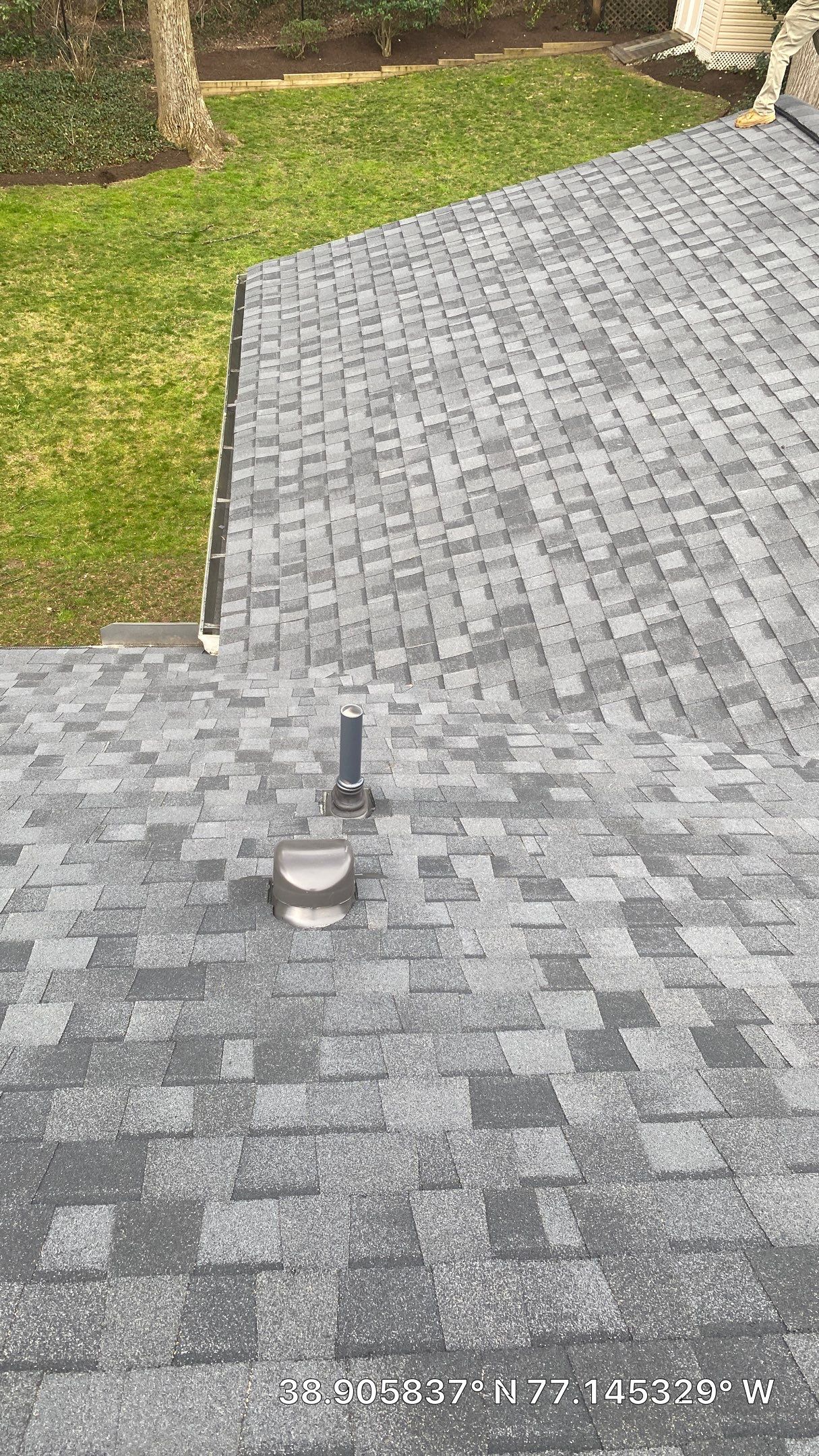 Arlington CertainTeed Landmark Pro Roof in Max Def Moire Black by RM Banning, Inc.