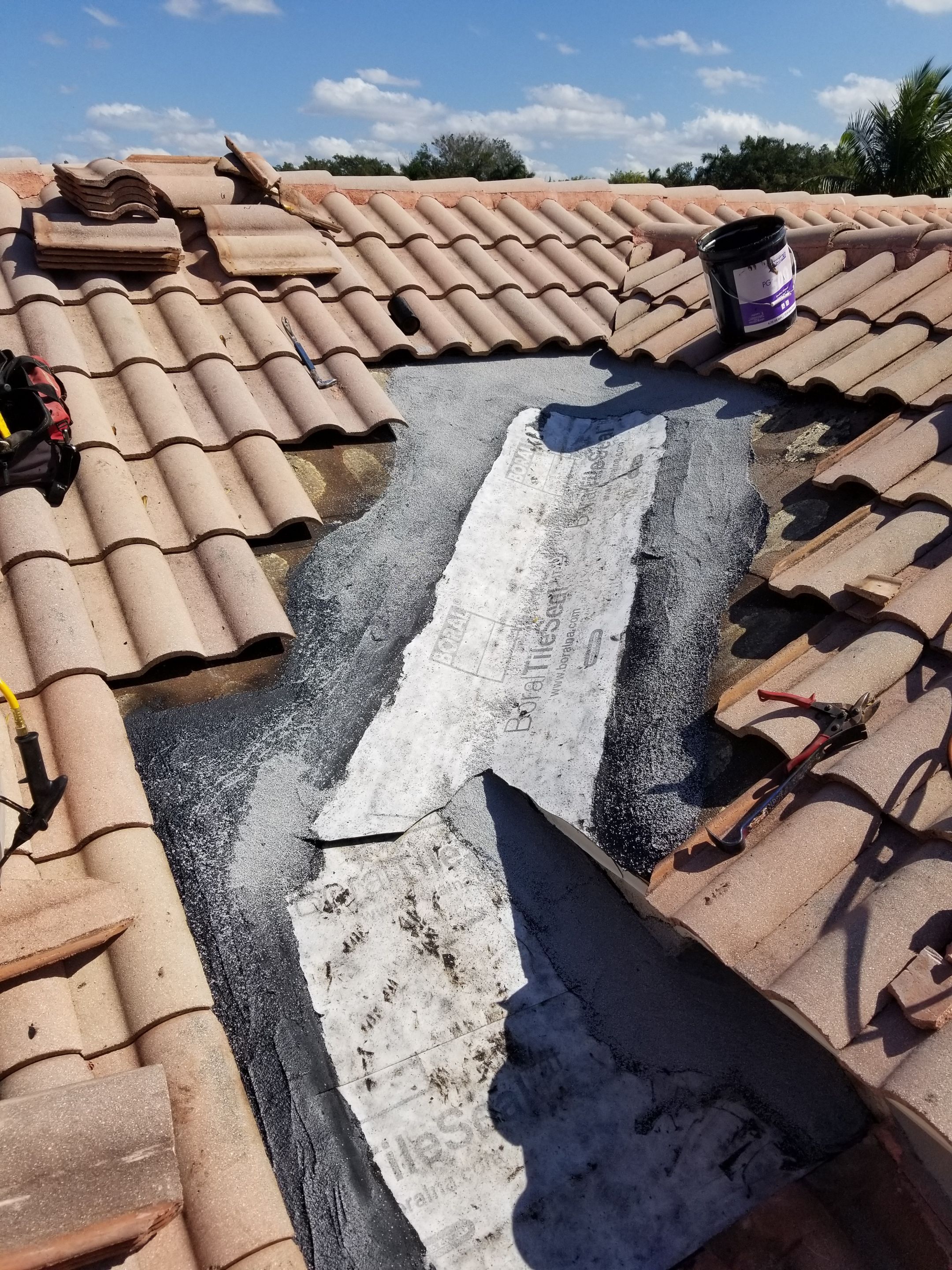 Concrete Tile Roof Repair using Concrete Roof Tile by Aastro Roofing