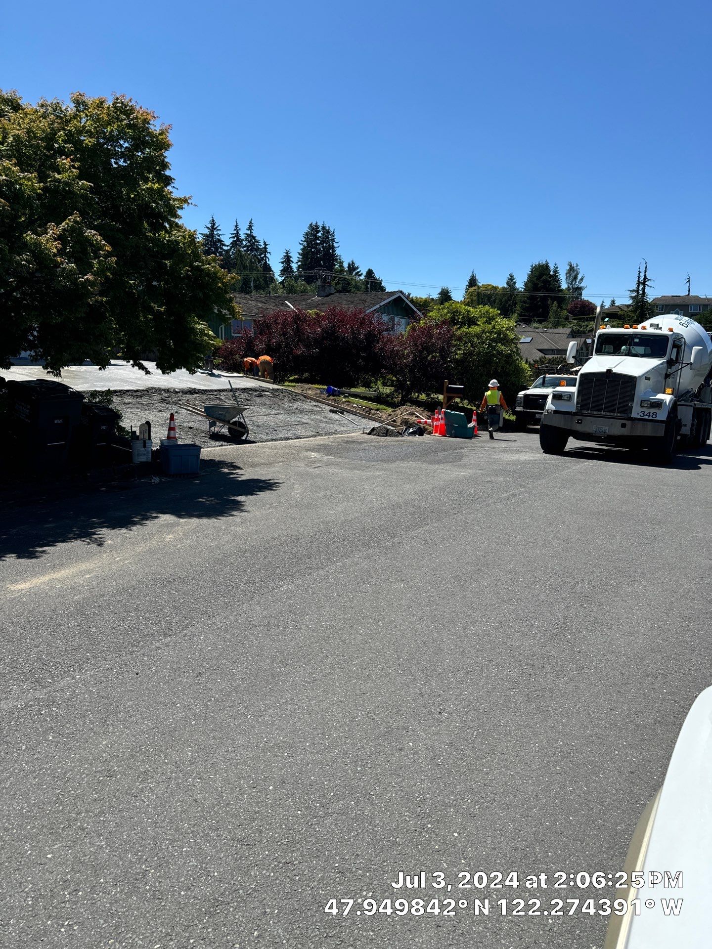 Jacob | Concrete Driveway  by Jireh Asphalt & Concrete Inc 