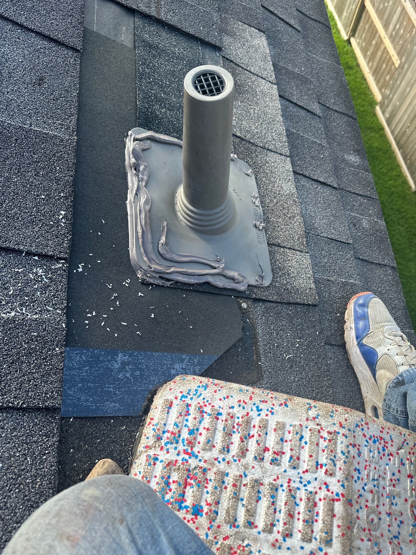 Hail Damage using Owen's Corning Duration (Lifetime) Shingles by Roof Repair Services LLC