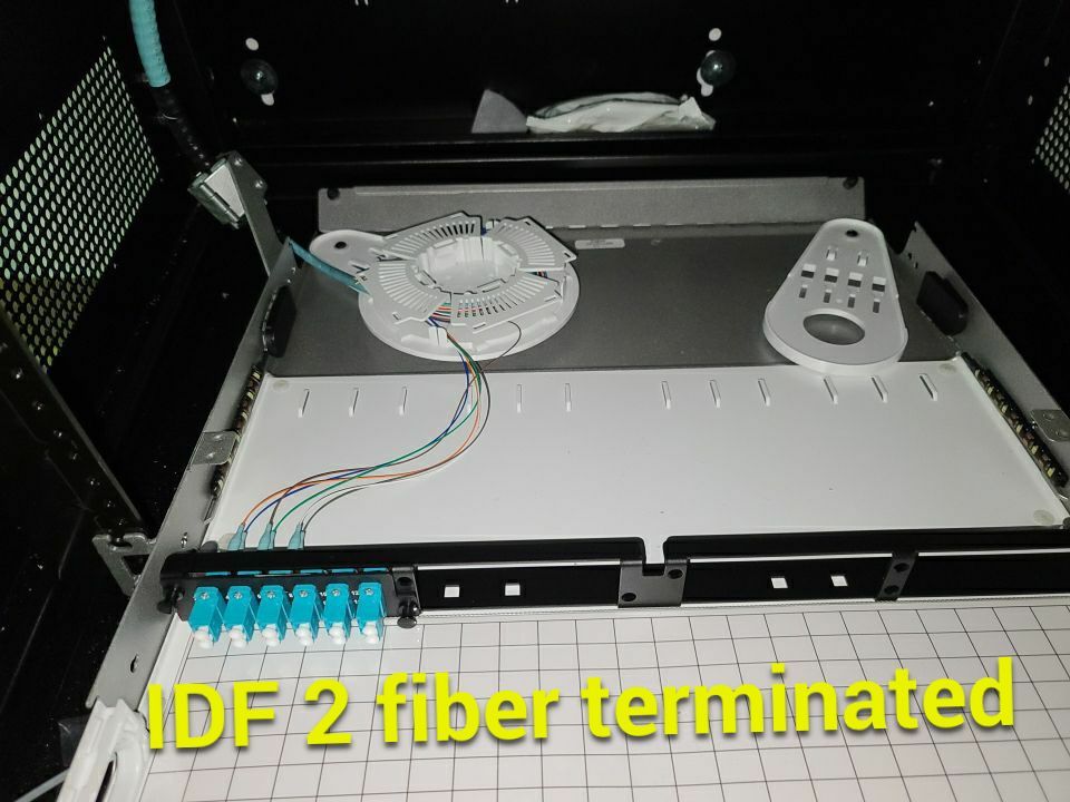 Structure Cable Installation using Cat 6 Cabling & Fiber  by Firmament Solutions