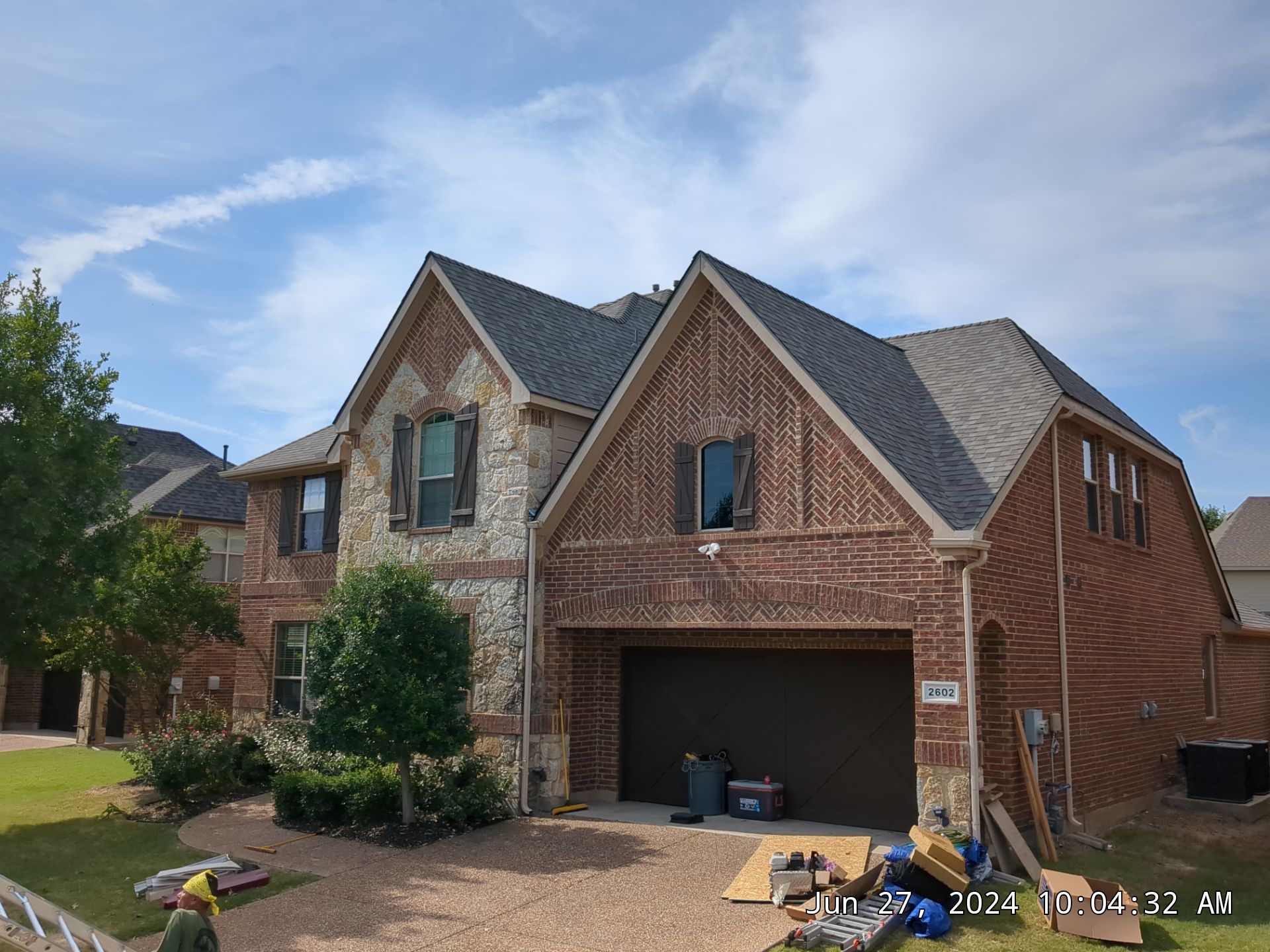 Trophy Club New Roof and Gutters by Blackforest Roofing