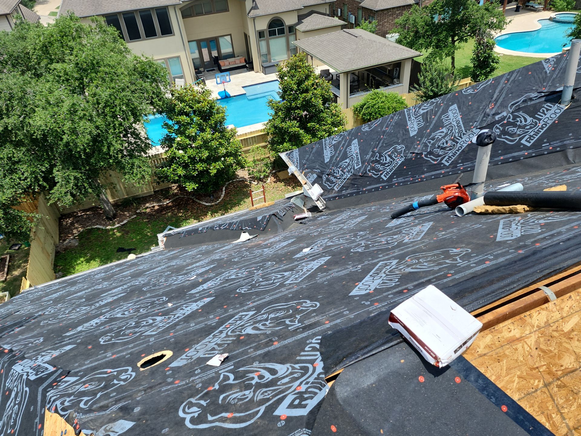 Residential Roofing Repair using Owen's Corning Duration (Lifetime) Shingles by Roof Repair Company