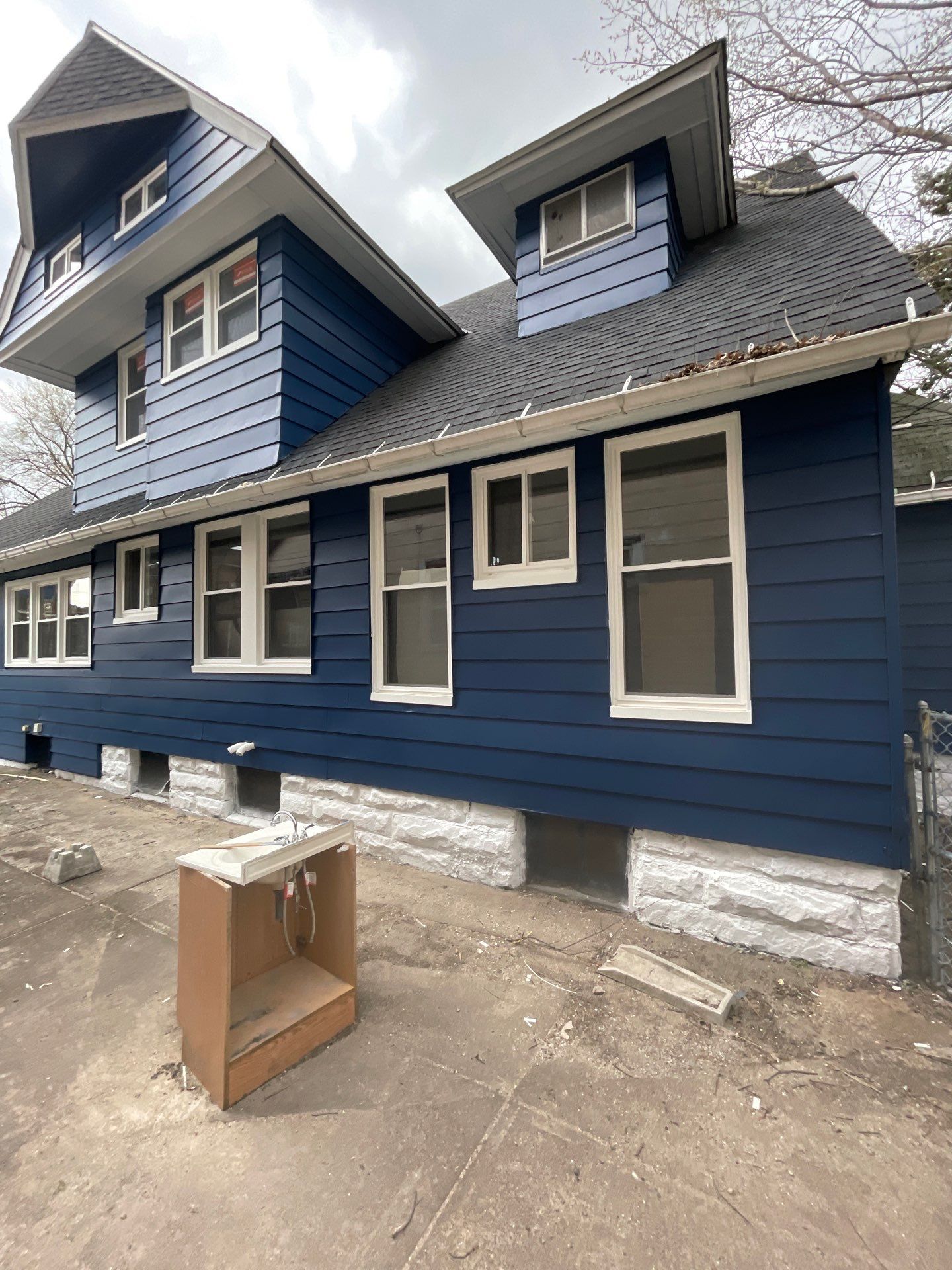 Exterior Painting using Benjamin Moore Element Guard by Callaway Contracting LLC
