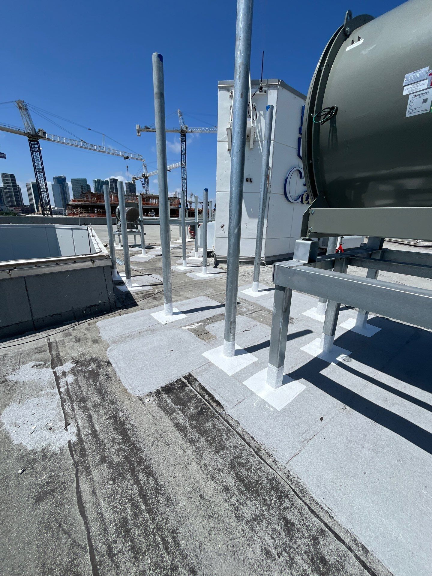 Commercial Roofing Repair and TPO Membrane Restoration in Miami by AJF ROOFING INC