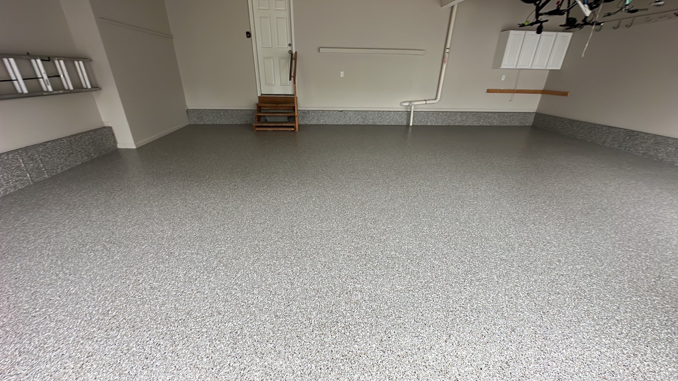 Mike & Carrie's Floor Turned Out Just How They Thought by Banner Garage