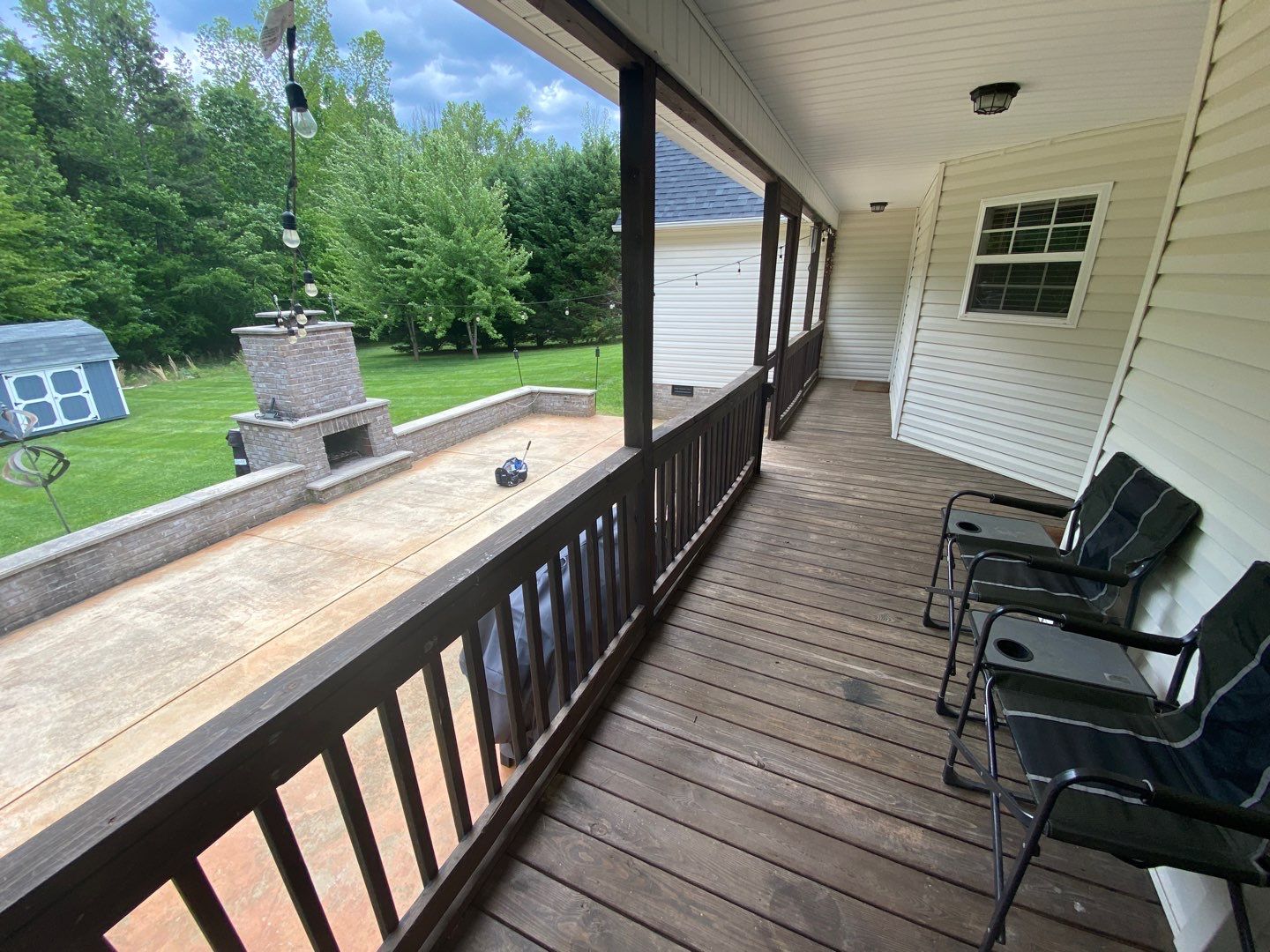 Weathered Deck using Wood Sealant by DuraSeal
