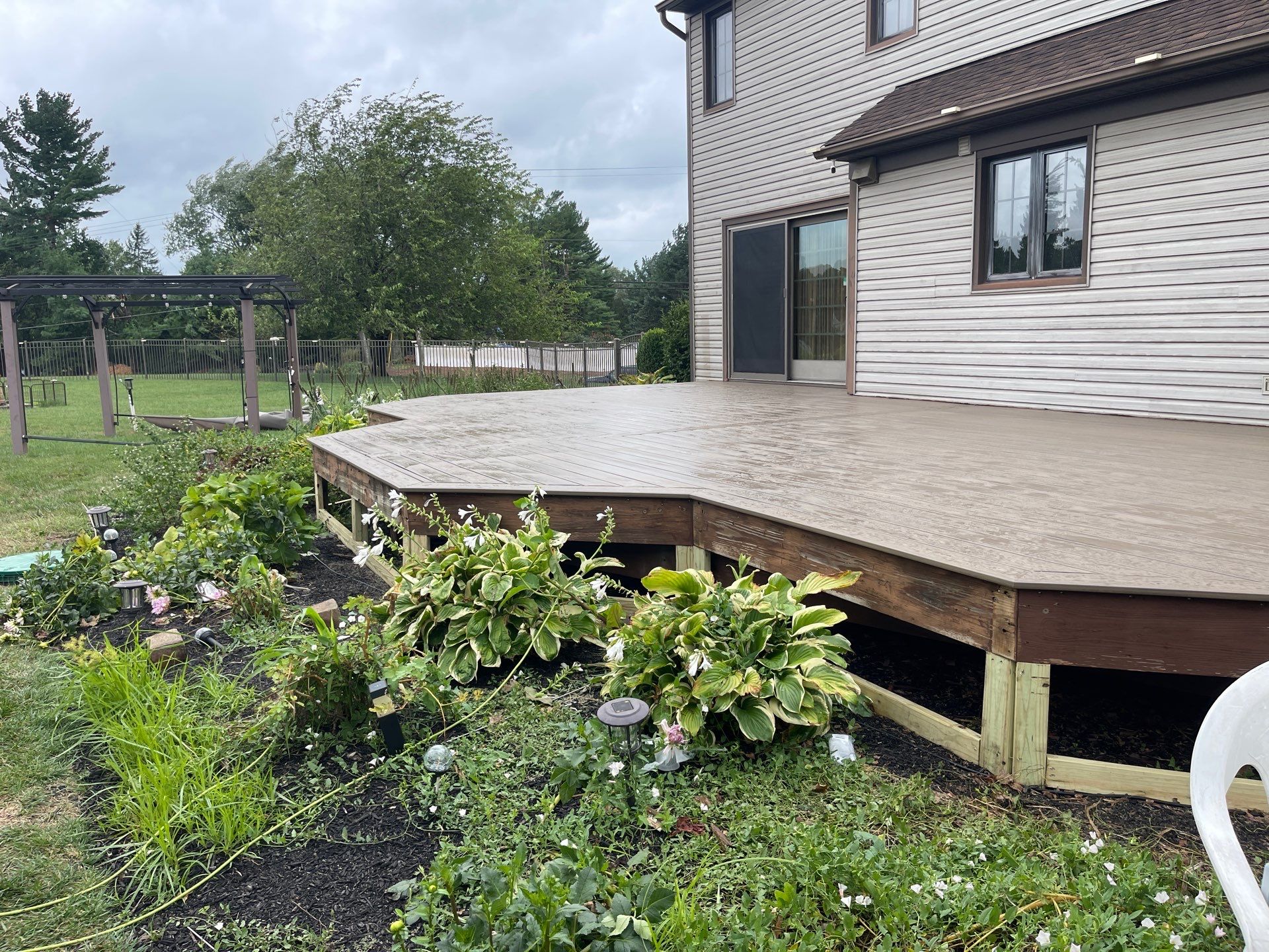 Deck Resurface in Flemington by deck guardian