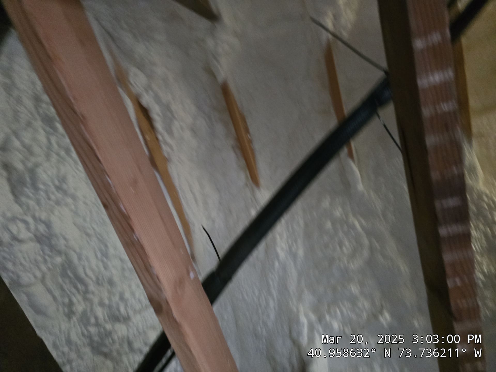 Attic Insulation using open cell spray foam by NYS Foam & Energy