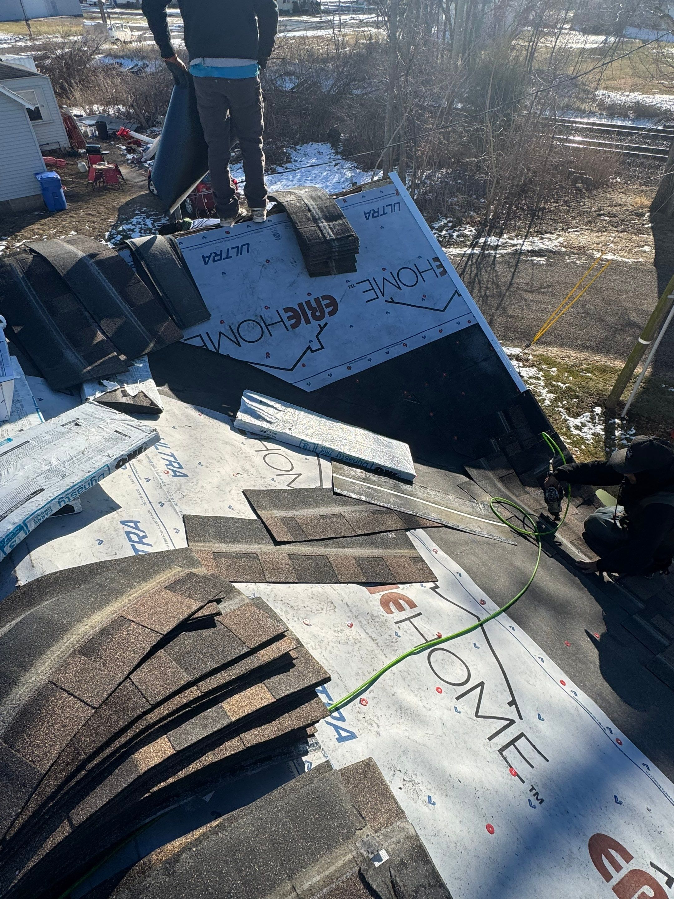 Sharkey Roof by Erie Home