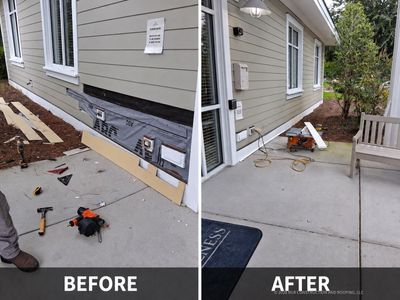 Commercial Siding Replacement in Brunswick Forest, Leland NC