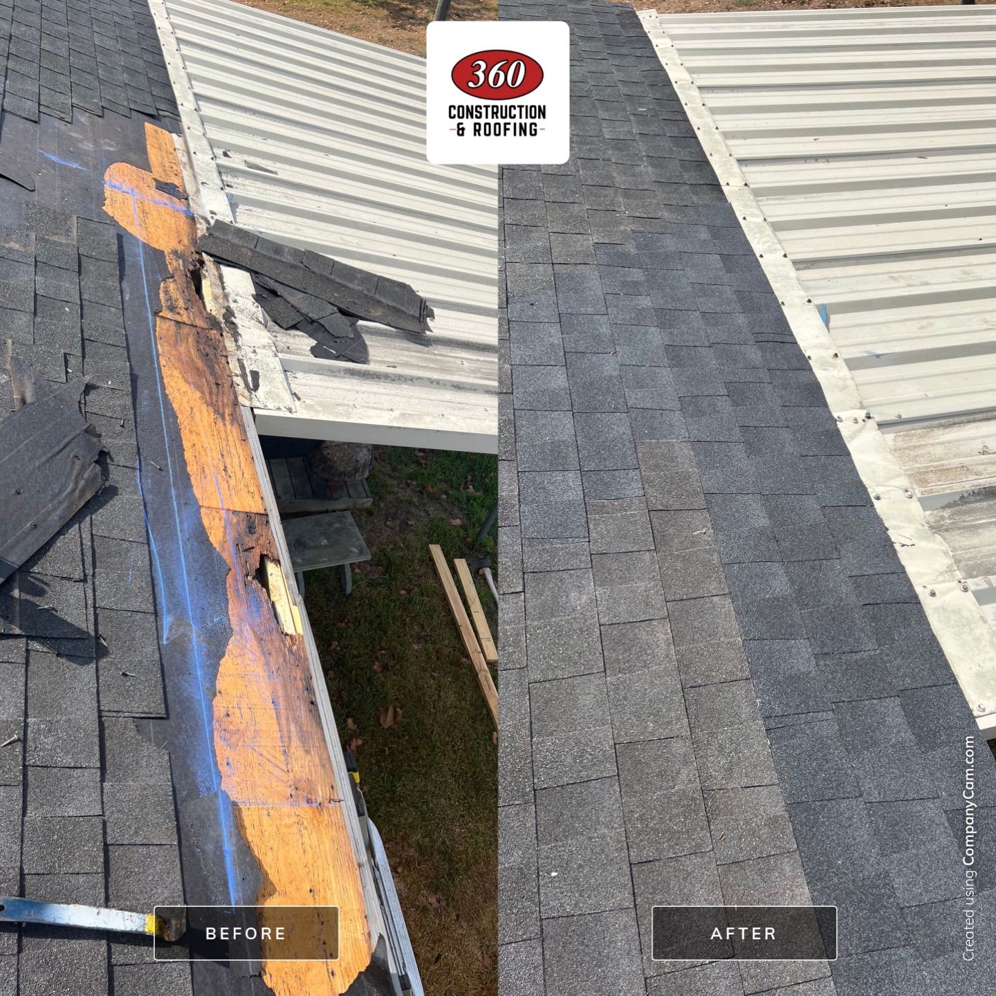 Roof Replacement - Shane G. by 360 Construction & Roofing