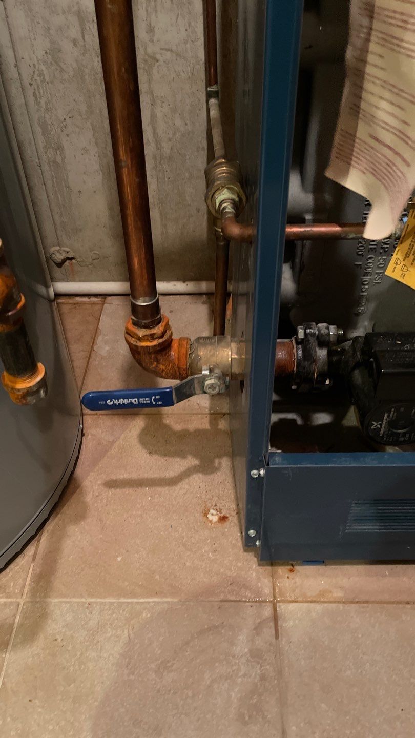 Remove existing old Boiler  by Always Ready Repair