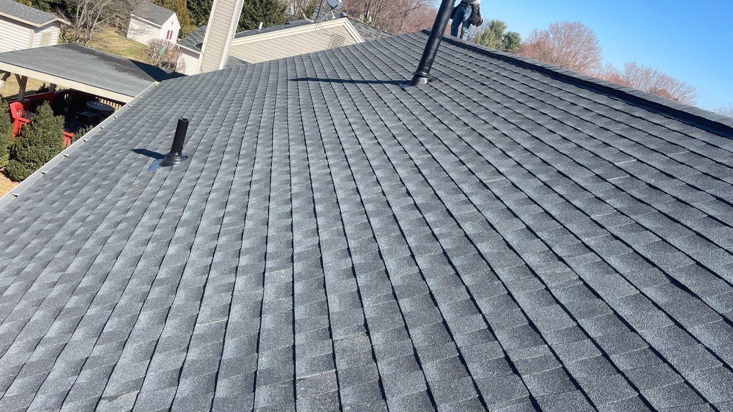 Roof Replacement - GAF Timberline HDZ (Charcoal) by American Home Contractors