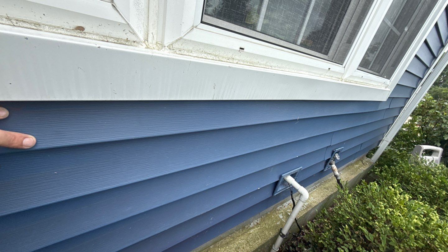 Siding Replacement using Certainteed Restoration Classic D4 Midnight Blue by 180 Contractors