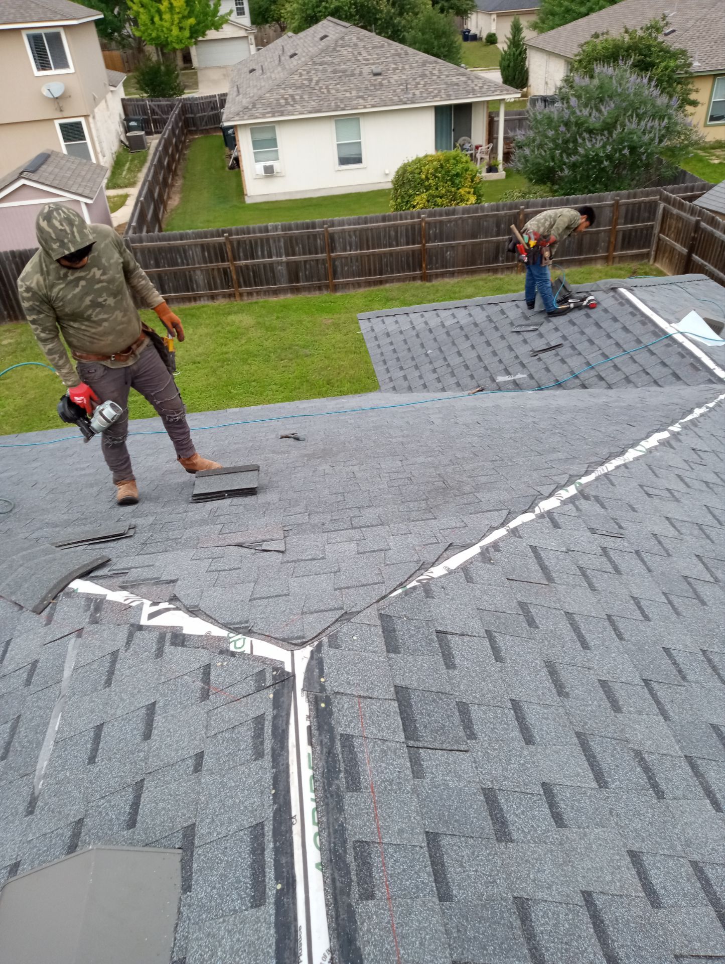 Residential Roof Replacement and Storm Damage Restoration in Leander by Caliber Restoration LLC