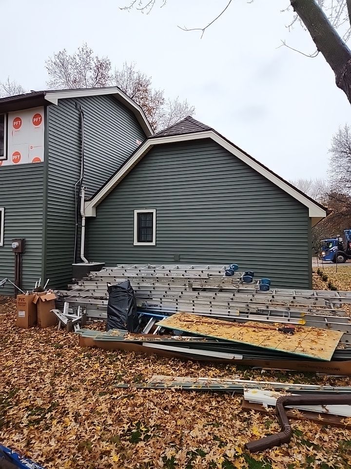 Siding Installation using Spruce Exterior Portfolio Vinyl Siding by EEC Windows, Siding & Roofing