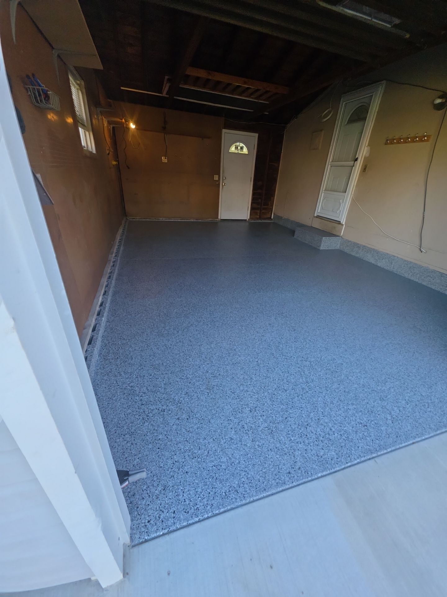 Earth Effects Silver Spirits Garage Coating by NG Masonry & Construction LLC