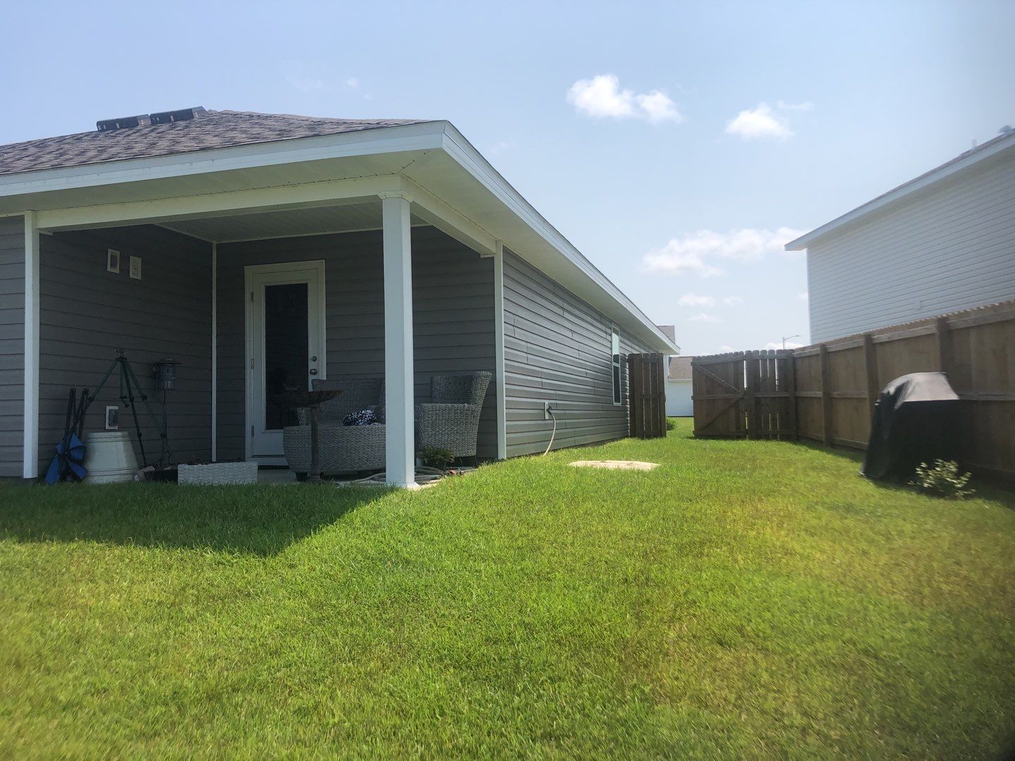Gutter Installation using K-Style Seamless Gutters and Soffit and Fascia Replacement by Gutter Professors