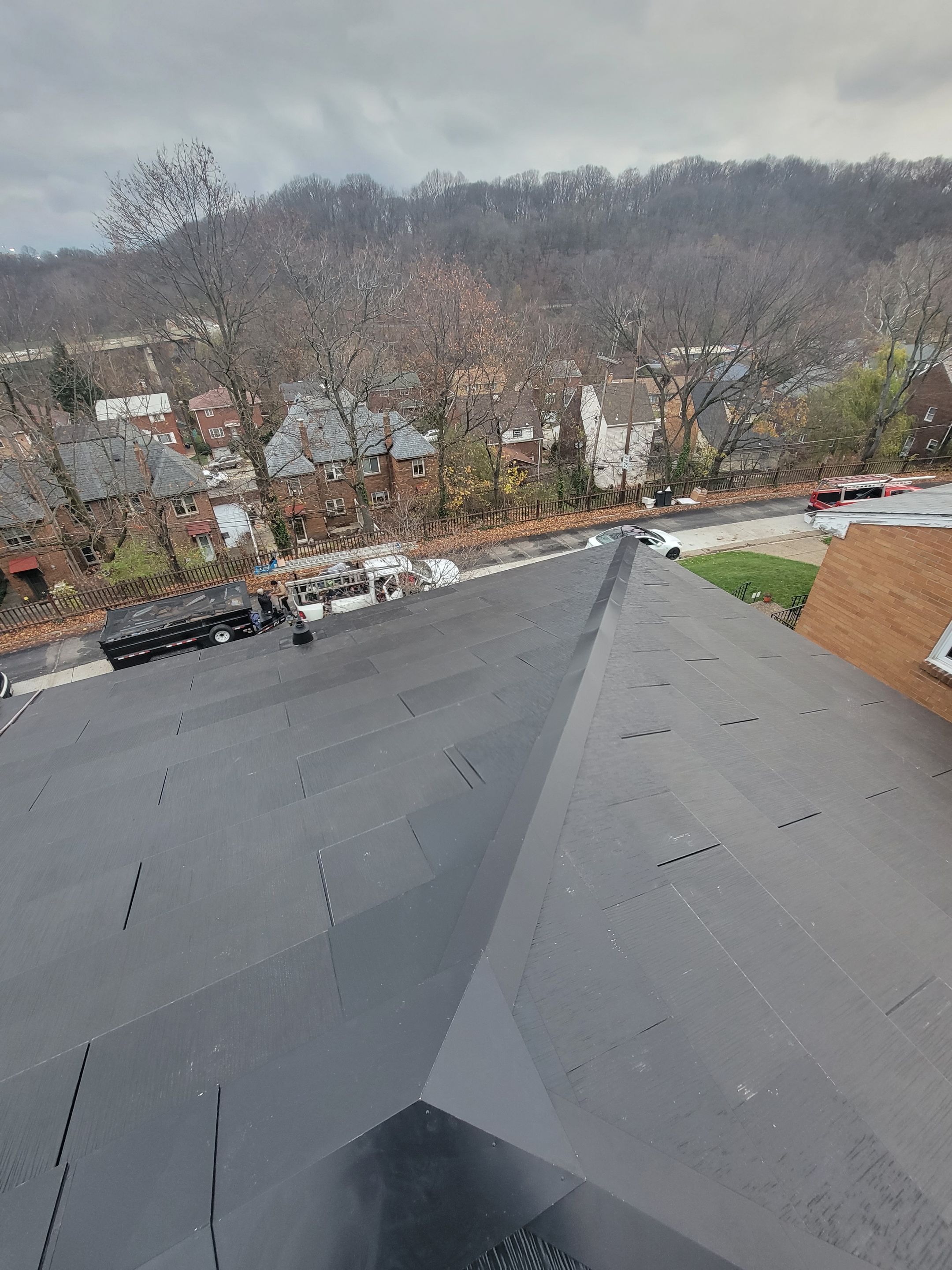 Tesla Solar Roof in Pittsburgh, PA by American Home Contractors