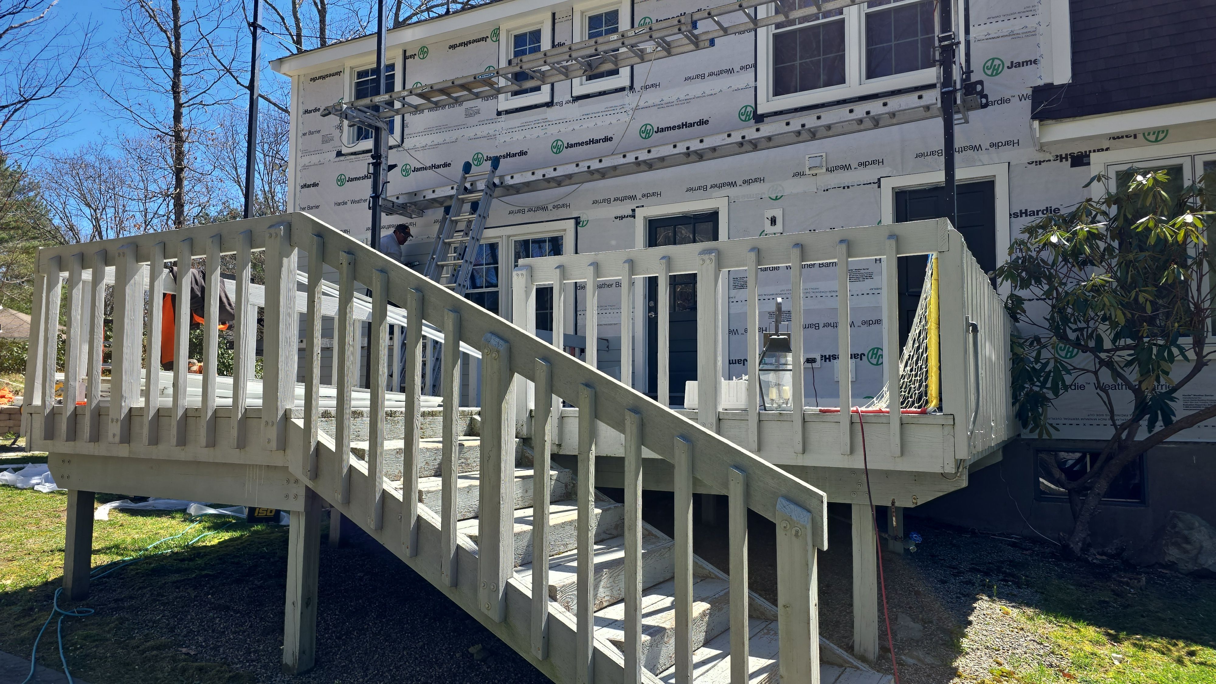 Custom window trim work and siding replacement in Dover, MA by UBrothers Construction
