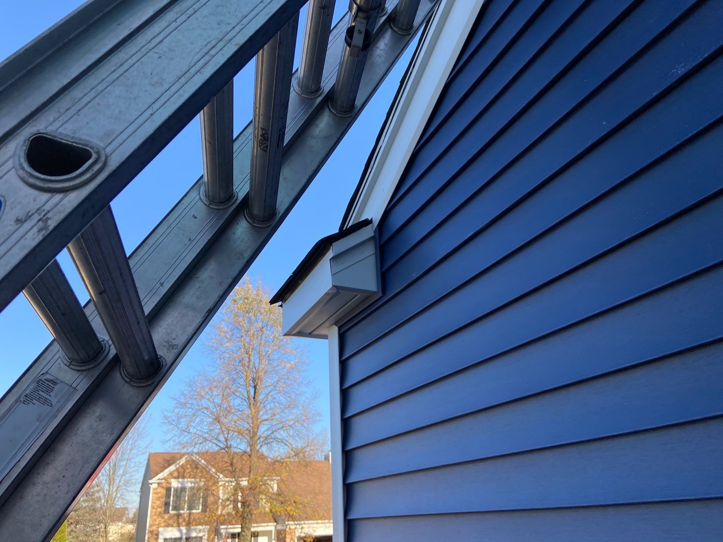Siding Replacement using Certainteed Restoration Classic D4 Midnight Blue by 180 Contractors
