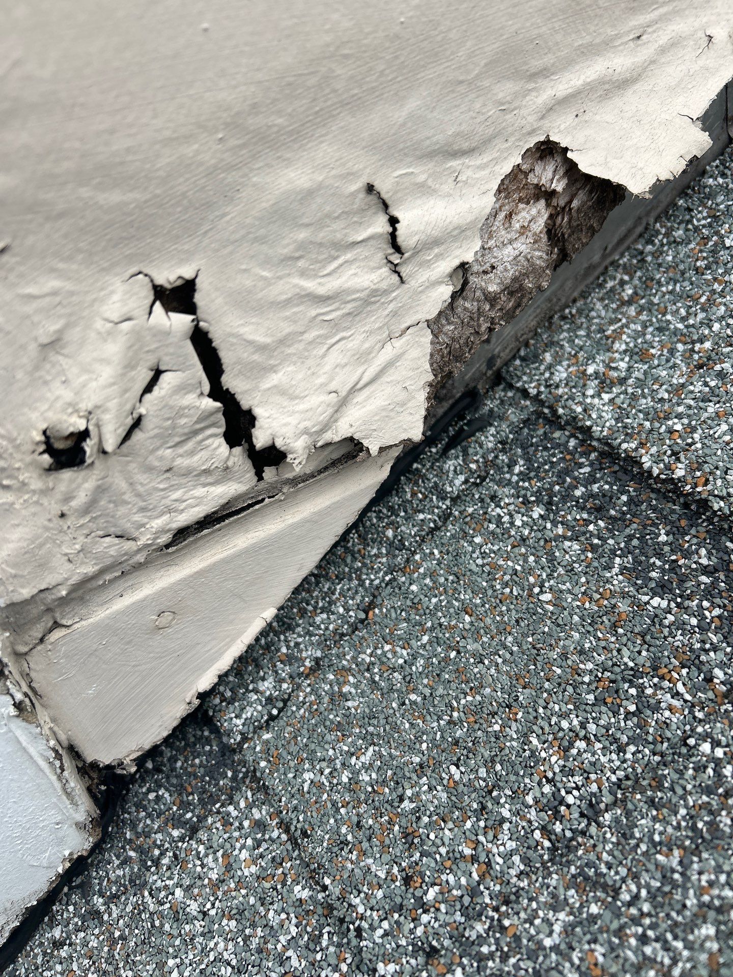 Exterior Damage using Inspection by Karcher Roofing & Construction