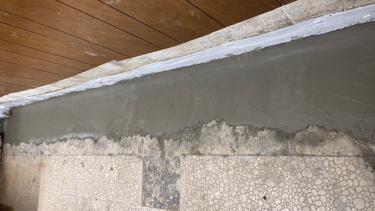 Interior Waterproofing Using GrateDrain™ Products by Toledo Basement Repair 