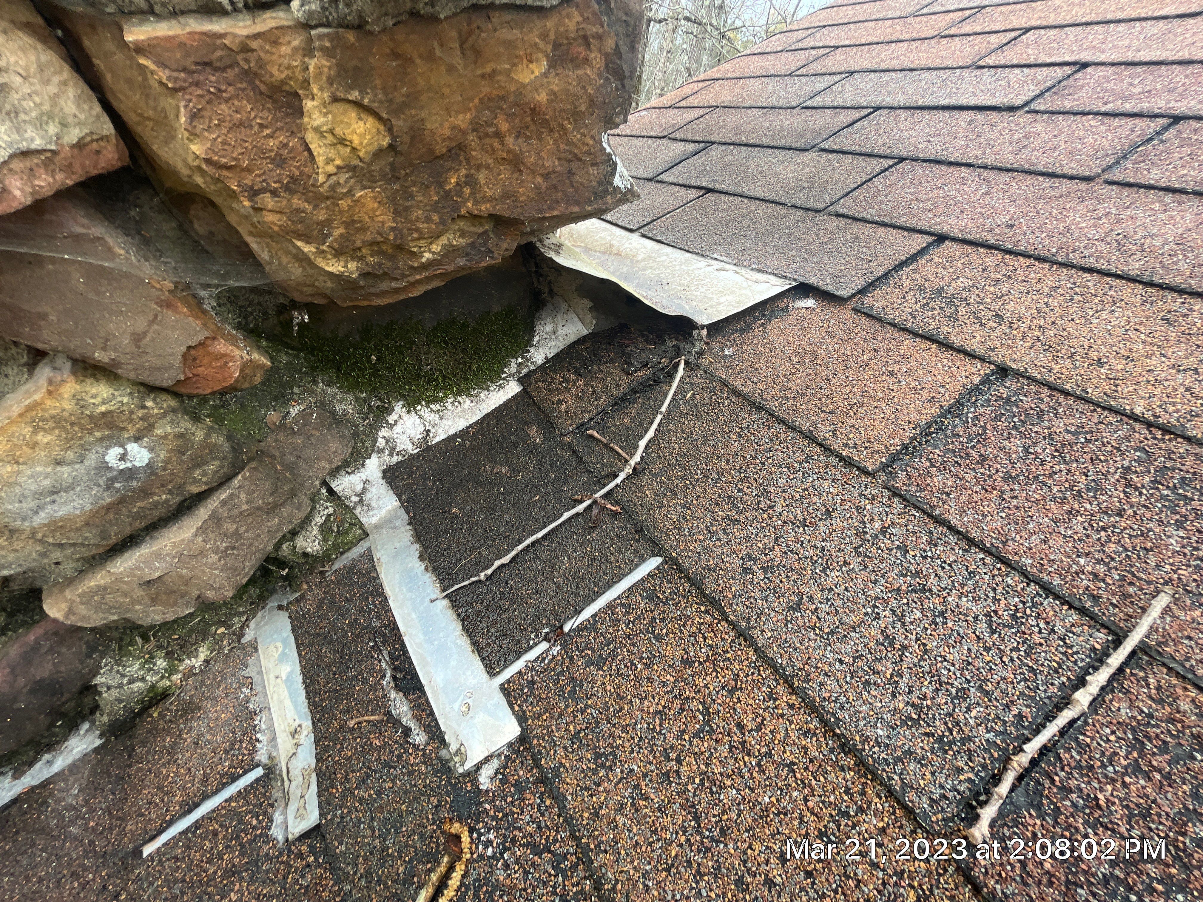 Residential Roofing Installation using Aluminum Roofing panels by Hostetler Roofing