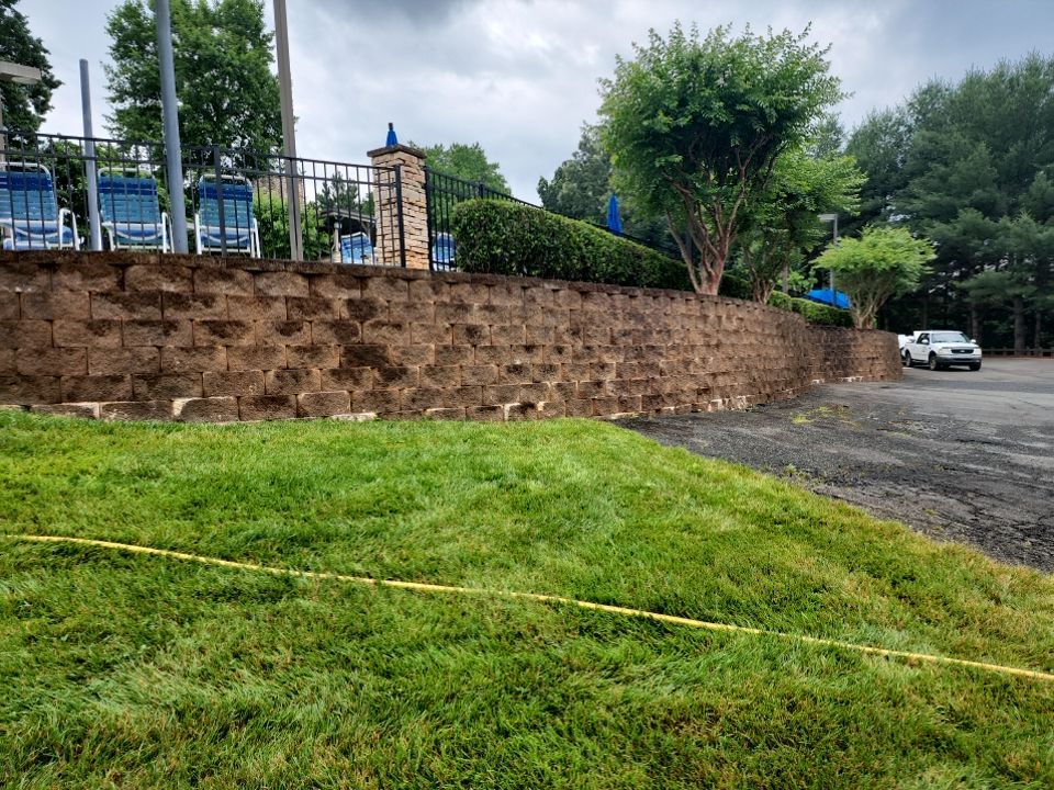 concrete Clean using cleaner by G&H Home Tech Pros LLC