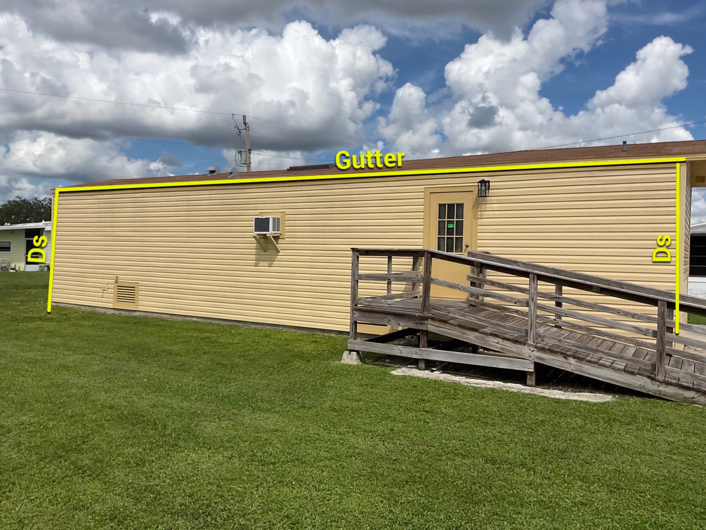 Aluminum Seamless Gutters using K-Style Seamless Gutters in North Fort Myers, FL by Gutter Professors