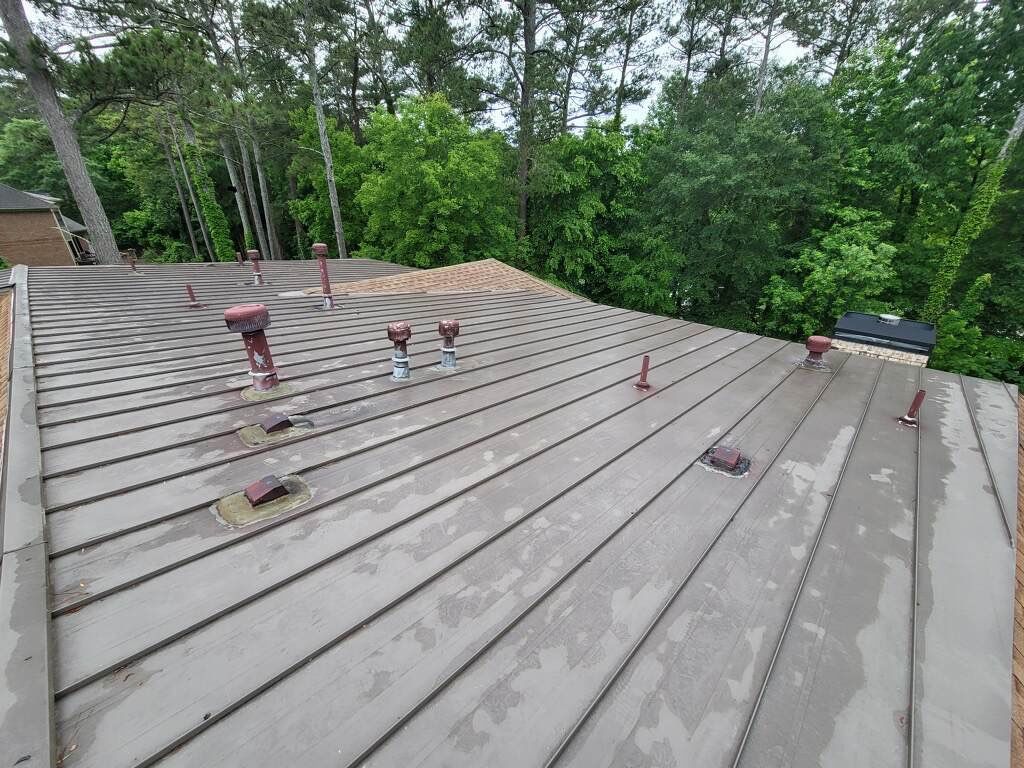 Metal Roof Leak Repair using Standing Seam Metal Roofing by Mosaic Roofing Company