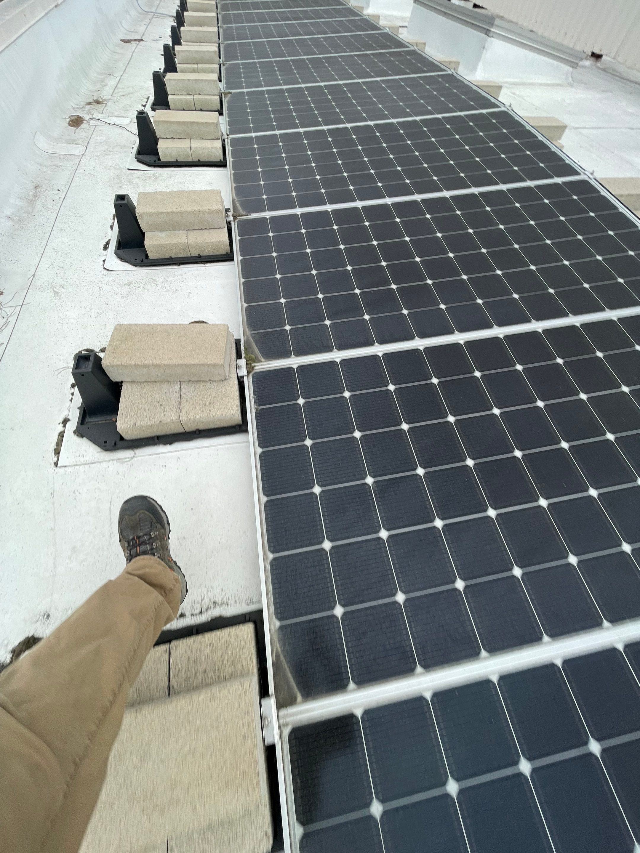 Commercial Solar Cleaning by Palm Coast Solar Cleaning