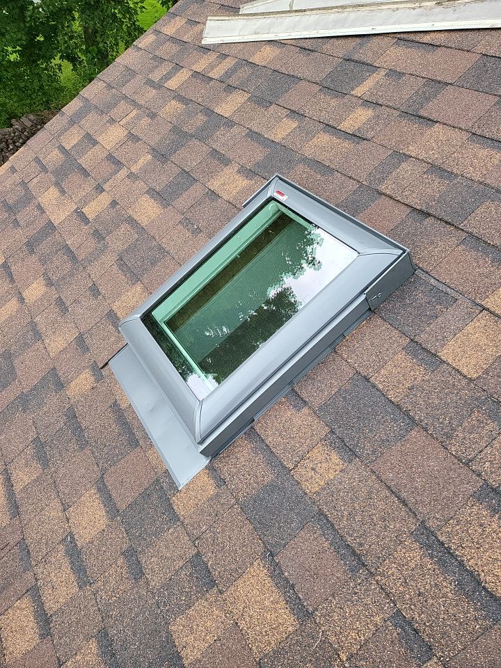 Residential Roofing Installation using Owens Corning Duration Brownwood by A Plus Exterior