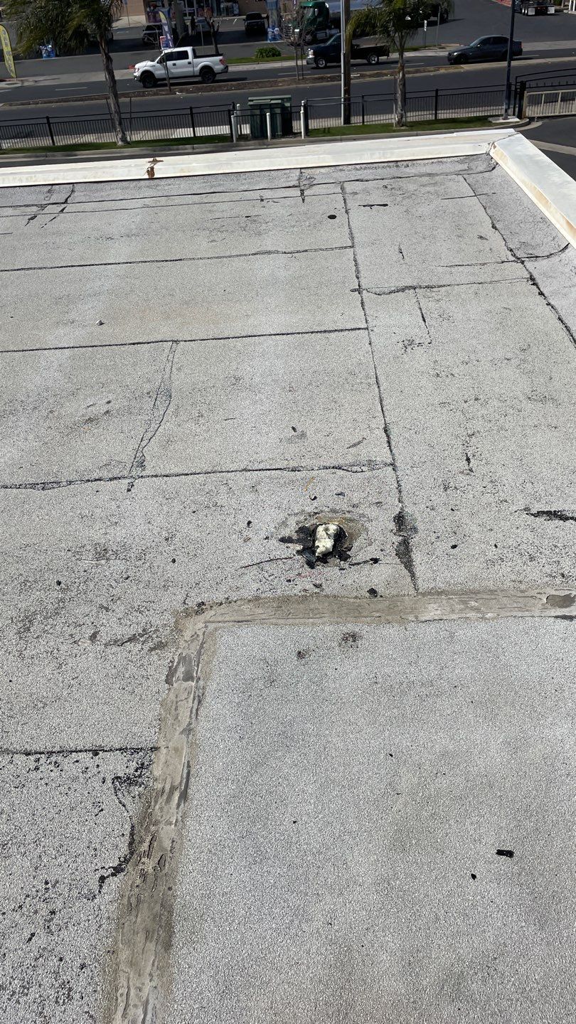 TPO single-ply roofing system using GAF Everguard 60 mil by Straight Edge Roofing Inc